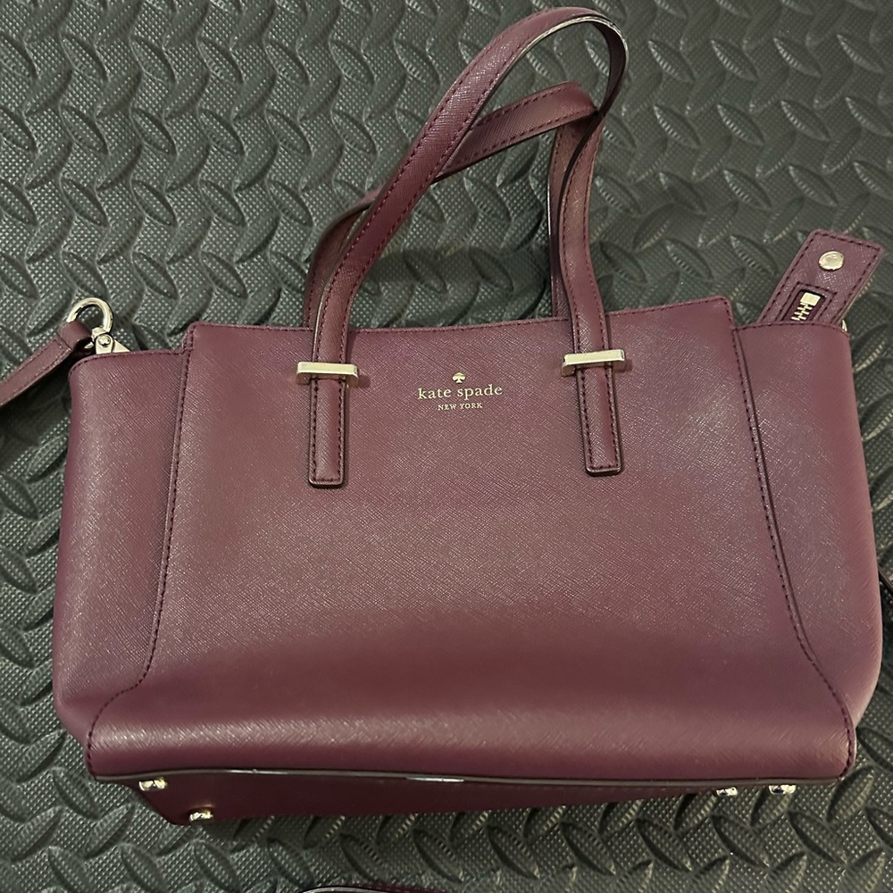 Maroon Kate Spade Bag